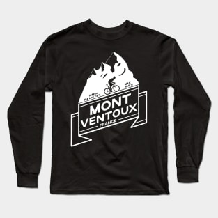 Mont Ventoux, Road Cycling Climb Long Sleeve T-Shirt